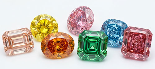 Coloured Diamonds
