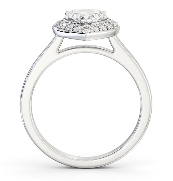 Halo Heart Diamond Engagement Ring 18K White Gold ENHE18_WG_THUMB1 