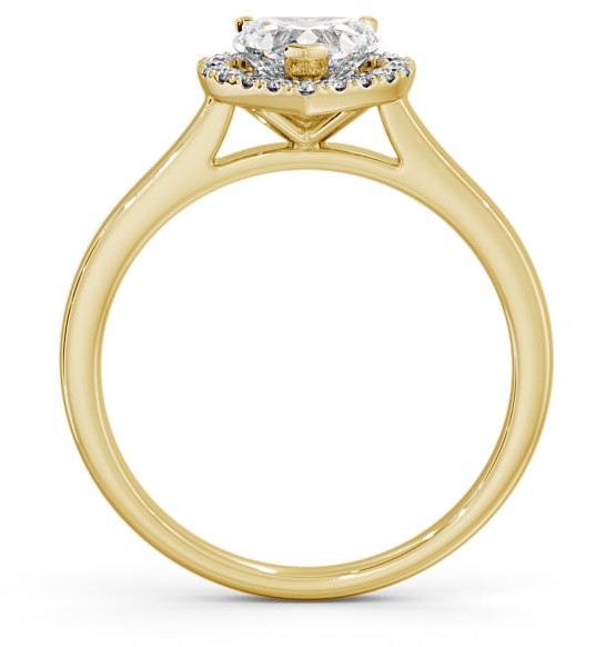 Halo Heart Diamond Classic Engagement Ring 18K Yellow Gold ENHE9_YG_THUMB1 