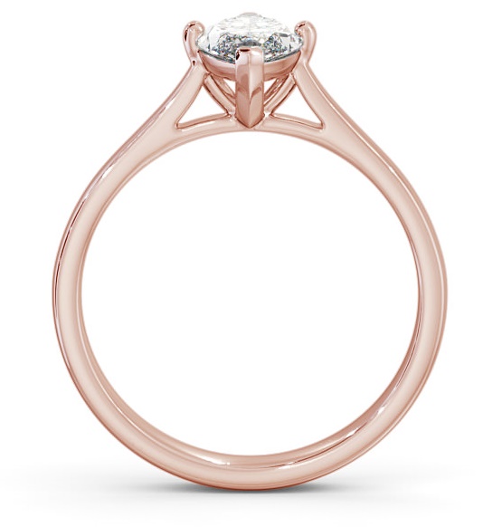 Marquise Diamond Classic 4 Prong Engagement Ring 18K Rose Gold Solitaire ENMA16_RG_THUMB1