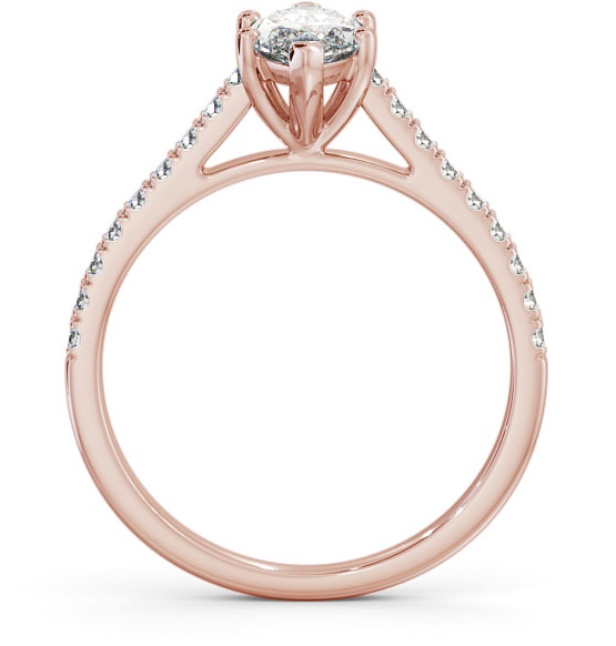 Marquise Diamond 6 Prong Engagement Ring 9K Rose Gold Solitaire ENMA18_RG_THUMB1 