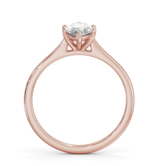 Marquise Diamond Classic 6 Prong Ring 9K Rose Gold Solitaire ENMA32_RG_THUMB1 