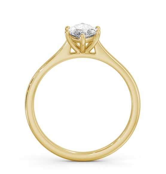 Marquise Diamond Classic 6 Prong Ring 9K Yellow Gold Solitaire ENMA32_YG_THUMB1 