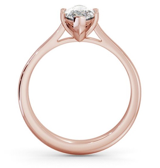 Marquise Diamond 6 Prong Engagement Ring 9K Rose Gold Solitaire ENMA5_RG_THUMB1