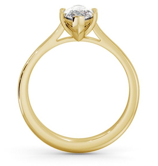 Marquise Diamond 6 Prong Engagement Ring 18K Yellow Gold Solitaire ENMA5_YG_THUMB1
