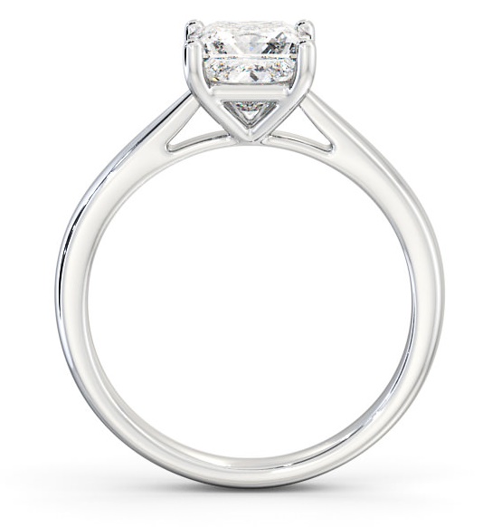 Princess Diamond Classic Engagement Ring Platinum Solitaire ENPR2_WG_THUMB1