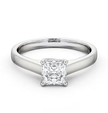 Princess Diamond Trellis Design Engagement Ring Palladium Solitaire ENPR42_WG_THUMB2 