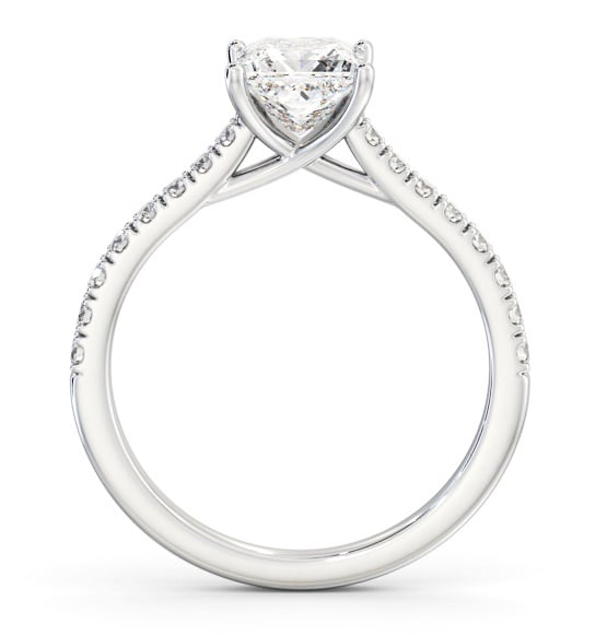 Princess Diamond Trellis Design Engagement Ring Palladium Solitaire ENPR70S_WG_THUMB1 