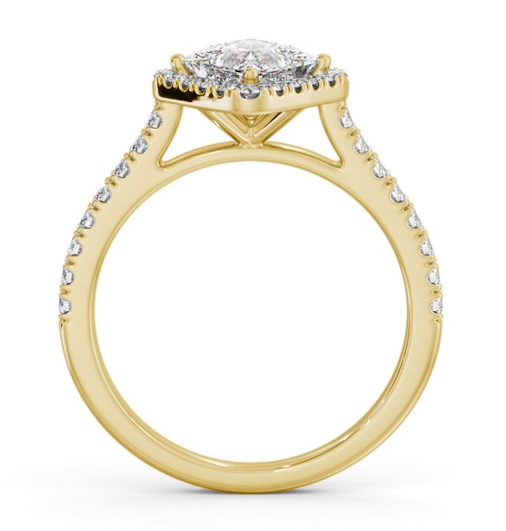 Halo Princess Diamond with Rotated Head Ring 18K Yellow Gold ENPR93_YG_THUMB1 