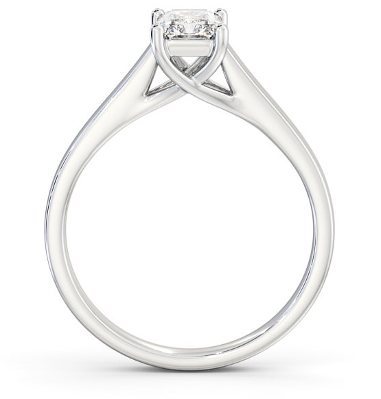 Radiant Diamond Trellis Design Engagement Ring 9K White Gold Solitaire ENRA13_WG_THUMB1