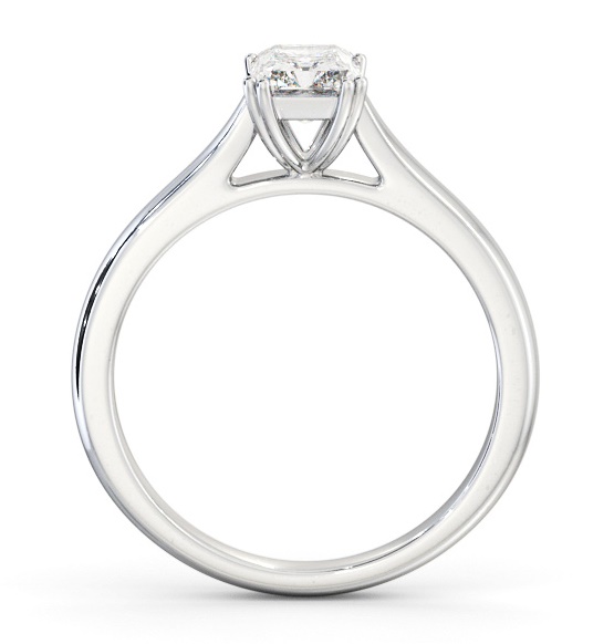 Radiant Diamond 8 Prong Engagement Ring Palladium Solitaire ENRA29_WG_THUMB1 