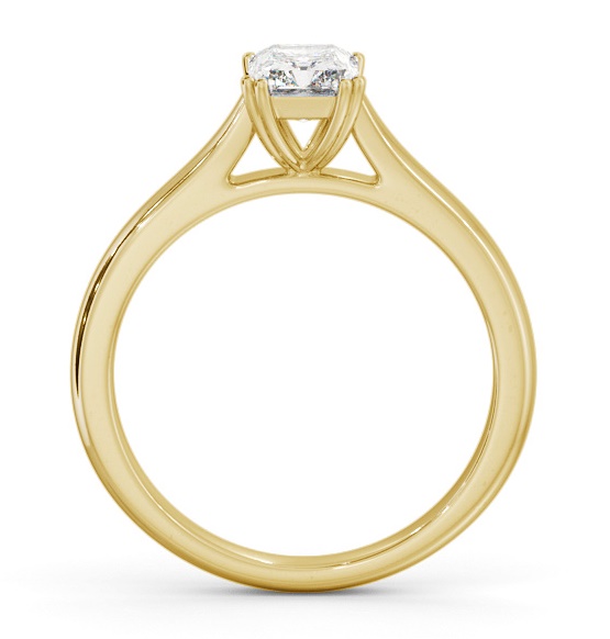 Radiant Diamond 8 Prong Engagement Ring 18K Yellow Gold Solitaire ENRA29_YG_THUMB1 