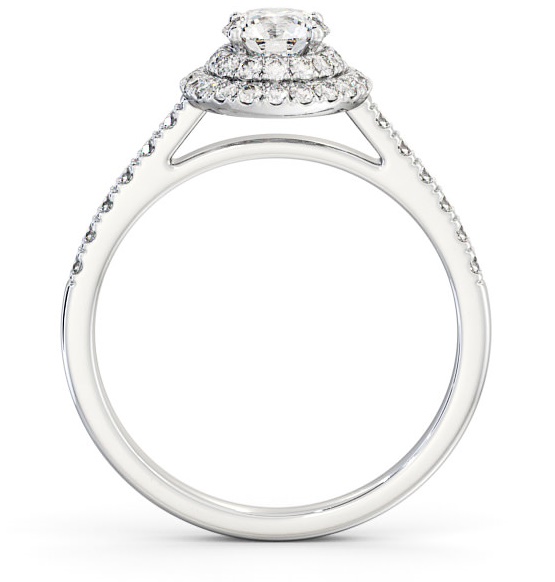 Double Halo Round Diamond Engagement Ring Platinum ENRD163_WG_THUMB1