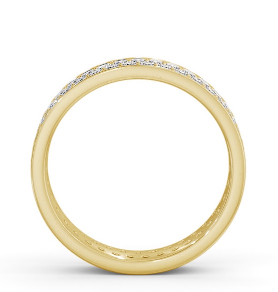 Full Eternity Round Diamond Double Row Ring 18K Yellow Gold FE13_YG_THUMB1 