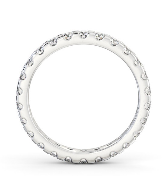 Full Eternity Round Diamond Classic Style Ring 18K White Gold FE14_WG_THUMB1 