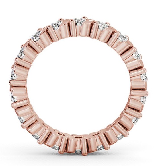 Full Eternity Round Diamond Tension and Prong Set Ring 18K Rose Gold FE16_RG_THUMB1 