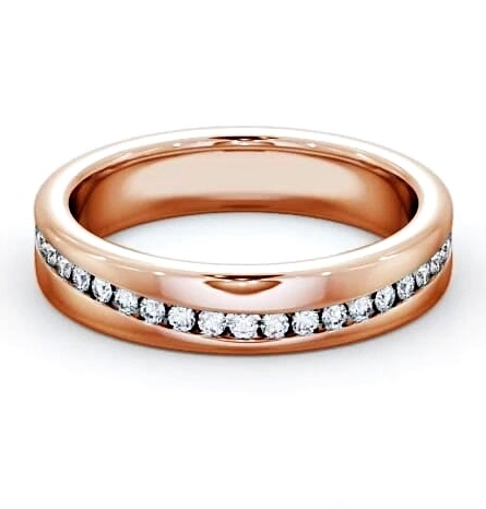 Full Eternity Round Diamond 0.35ct Wedding Ring 18K Rose Gold FE17_RG_THUMB1