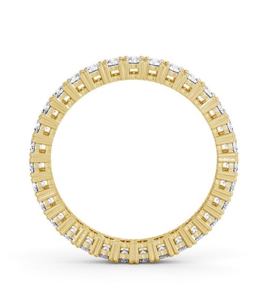 Full Eternity Round Diamond Classic Style Ring 18K Yellow Gold FE1_YG_THUMB1 
