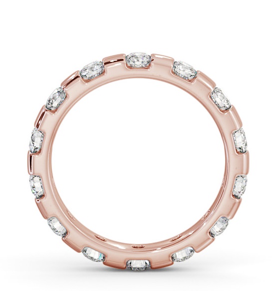 Full Eternity Round Diamond Tension Set Ring 18K Rose Gold FE20_RG_THUMB1 