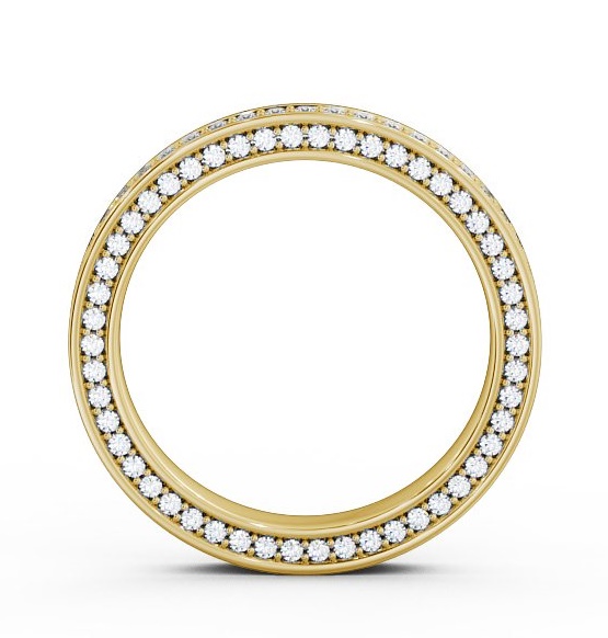 Full Eternity 0.70ct Round Diamond Ring 18K Yellow Gold FE25_YG_THUMB1 