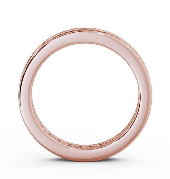 Full Eternity Princess Diamond Channel Set Ring 18K Rose Gold FE32_RG_THUMB1 