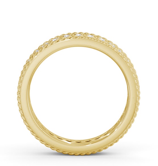 Full Eternity Round Diamond Rope Design Ring 18K Yellow Gold FE41_YG_THUMB1 