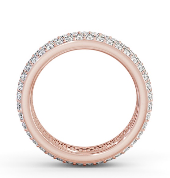 Full Eternity 1.20ct Round Diamond Pave Ring 18K Rose Gold FE44_RG_THUMB1 