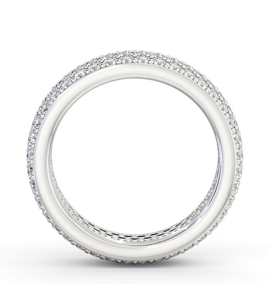 Full Eternity 1.20ct Round Diamond Pave Ring 18K White Gold FE44_WG_THUMB1 