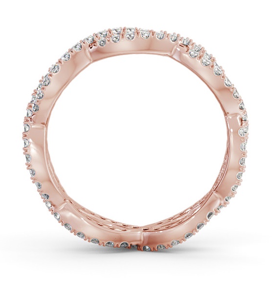 Full Eternity 0.50ct Round Diamond Infinity Design Ring 18K Rose Gold FE48_RG_THUMB1 