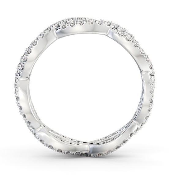 Full Eternity 0.50ct Round Diamond Infinity Design Ring 18K White Gold FE48_WG_THUMB1 
