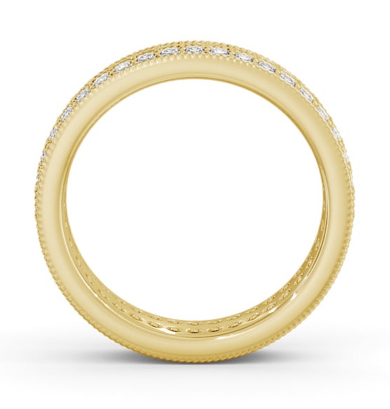 Full Eternity Round Diamond Double Channel Ring 9K Yellow Gold FE50_YG_THUMB1 
