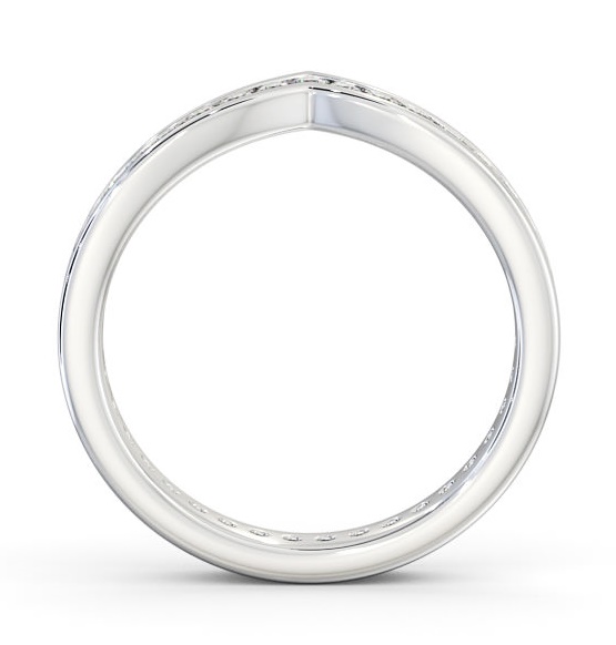 Full Eternity 0.60ct Round Diamond Wishbone Design Ring 18K White Gold FE56_WG_THUMB1 