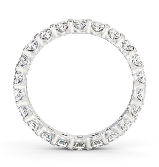 Full Eternity Princess Diamond Tension Set Ring 18K White Gold FE58_WG_THUMB1 