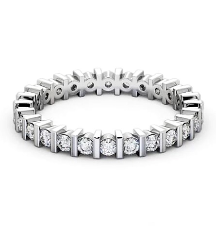 Full Eternity Round Diamond Tension Set Ring 18K White Gold FE5_WG_THUMB2 