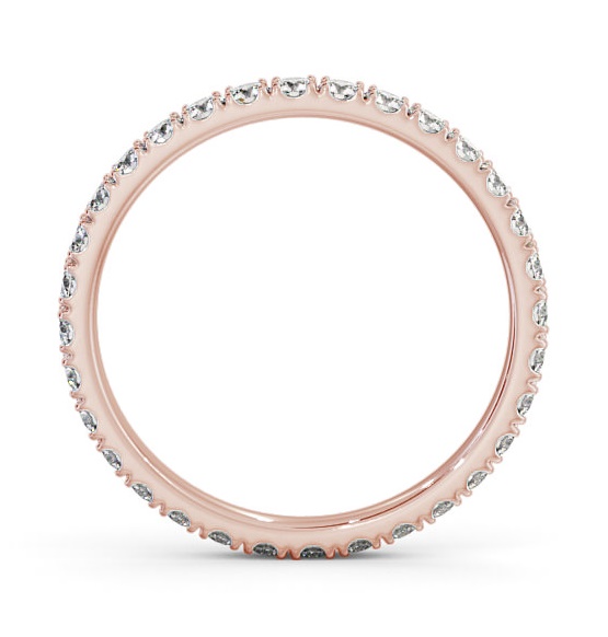 Full Eternity Round Diamond Classic Ring 18K Rose Gold FE63_RG_THUMB1 