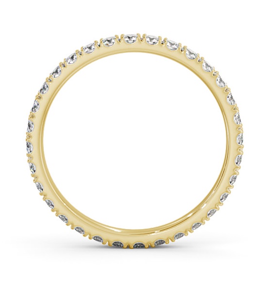 Full Eternity Round Diamond Classic Ring 18K Yellow Gold FE63_YG_THUMB1 