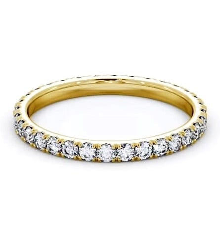 Full Eternity Round Diamond Classic Ring 9K Yellow Gold FE63_YG_THUMB2 