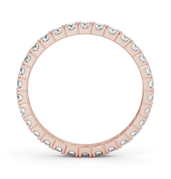 Full Eternity Round Diamond Ring 18K Rose Gold FE64_RG_THUMB1 