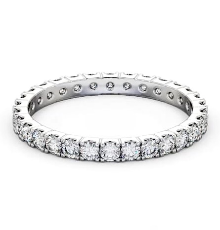 Full Eternity Round Diamond Ring 18K White Gold FE64_WG_THUMB2 