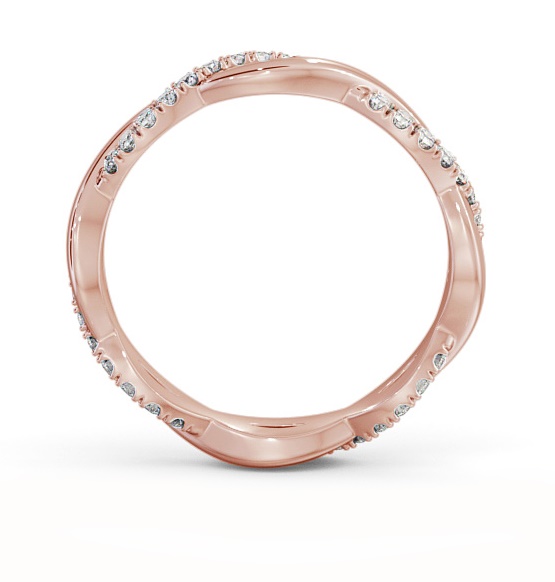 Full Eternity 0.30ct Infinity Design Diamond Ring 18K Rose Gold FE67_RG_THUMB1 