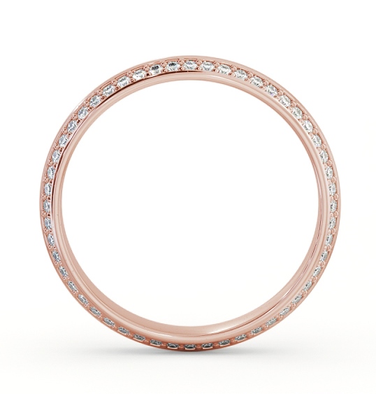 Full Eternity Knife Edge Diamond Ring 18K Rose Gold FE68_RG_THUMB1 