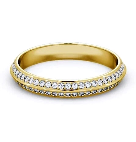 Full Eternity Knife Edge Diamond Ring 18K Yellow Gold FE68_YG_THUMB2 