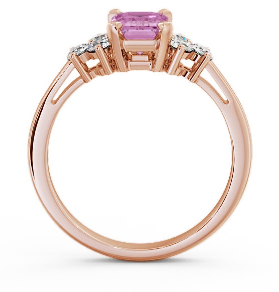 Pink Sapphire and Diamond 1.51ct Ring 18K Rose Gold GEM1_RG_PS_THUMB1 