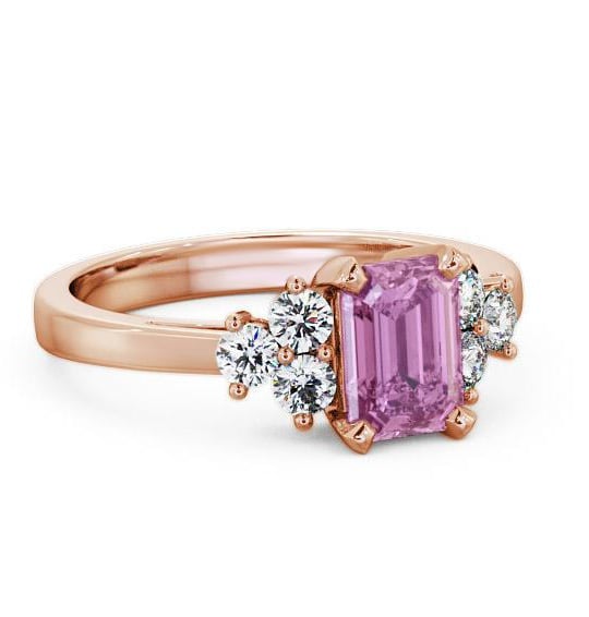 Pink Sapphire and Diamond 1.51ct Ring 9K Rose Gold GEM1_RG_PS_THUMB2 