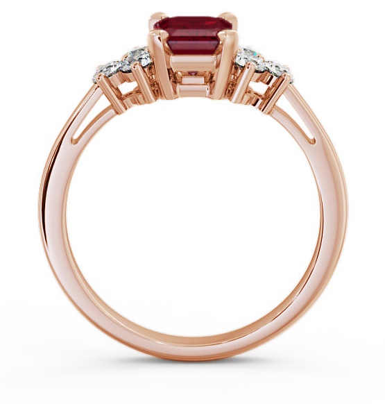 Ruby and Diamond 1.51ct Ring 18K Rose Gold GEM1_RG_RU_THUMB1 