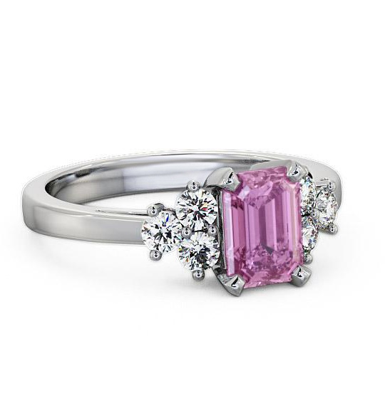 Pink Sapphire and Diamond 1.51ct Ring Platinum GEM1_WG_PS_THUMB2 