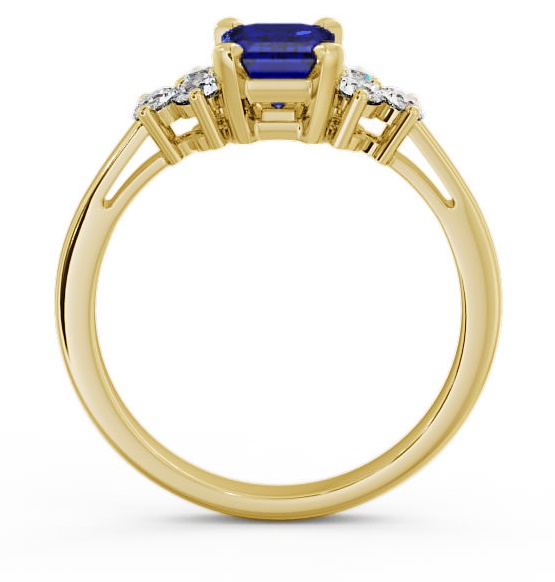 Blue Sapphire and Diamond 1.51ct Ring 18K Yellow Gold GEM1_YG_BS_THUMB1 