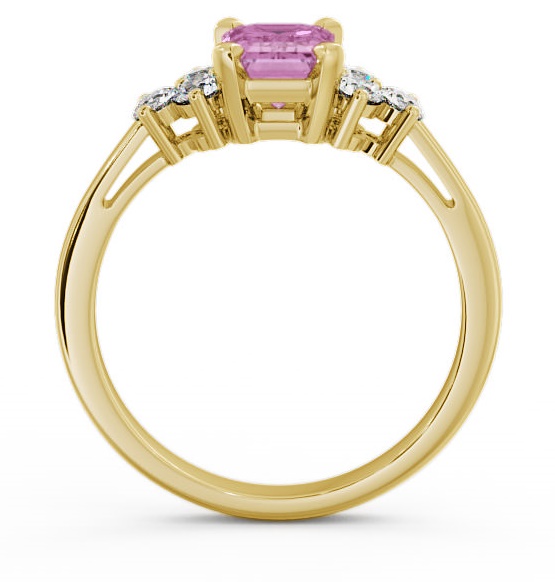 Pink Sapphire and Diamond 1.51ct Ring 18K Yellow Gold GEM1_YG_PS_THUMB1 