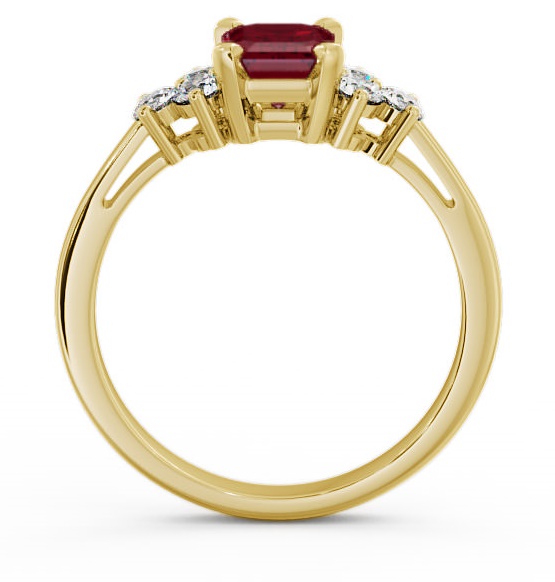 Ruby and Diamond 1.51ct Ring 18K Yellow Gold GEM1_YG_RU_THUMB1 