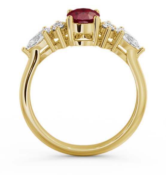 Ruby and Diamond 1.42ct Ring 18K Yellow Gold GEM2_YG_RU_THUMB1 